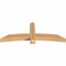 Ekena Millwork Bellingham Timber Gable Bracket, Western Red Cedar, 72"W x 27"H x 5 1/2"D x 5 1/2"F, 9/12 Pitch GBW072X27X0606BEL00SWR - alternate 3